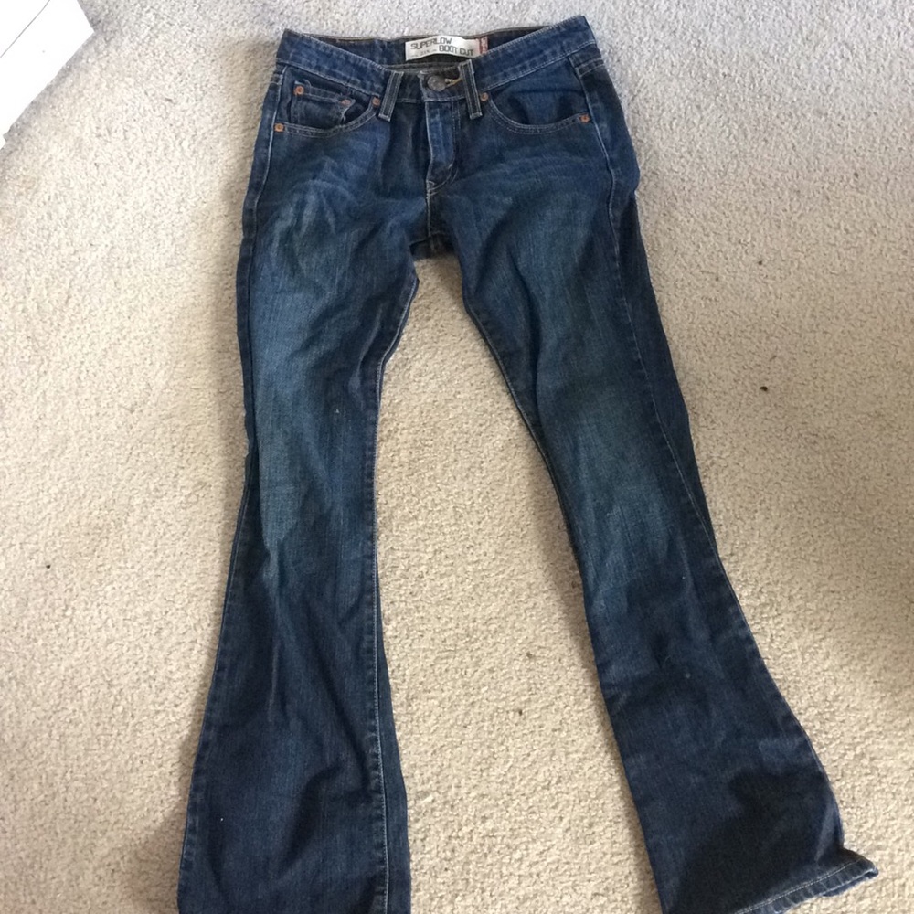 Levi’s jeans super low boot cut, 518